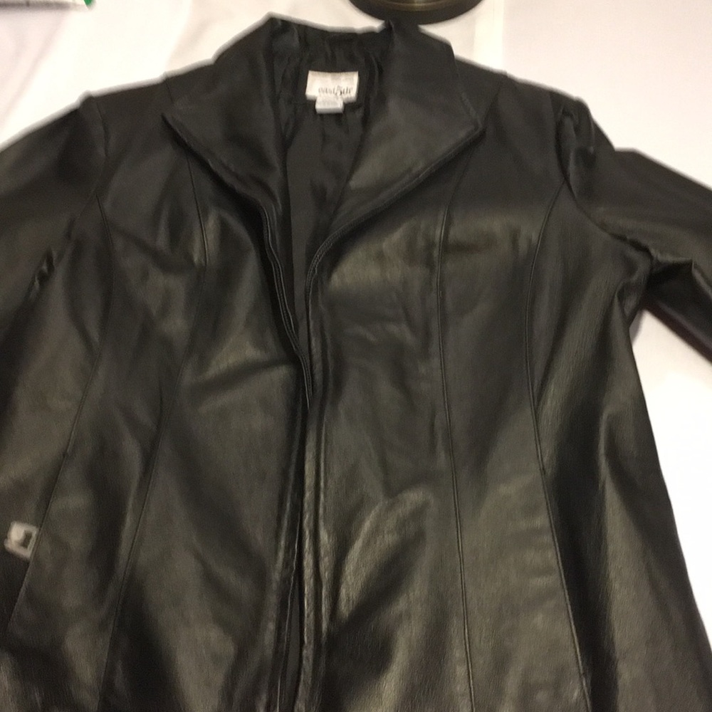East 5TH Leather Coat
